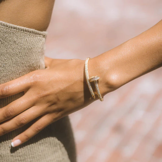 Iced Nail Bracelet