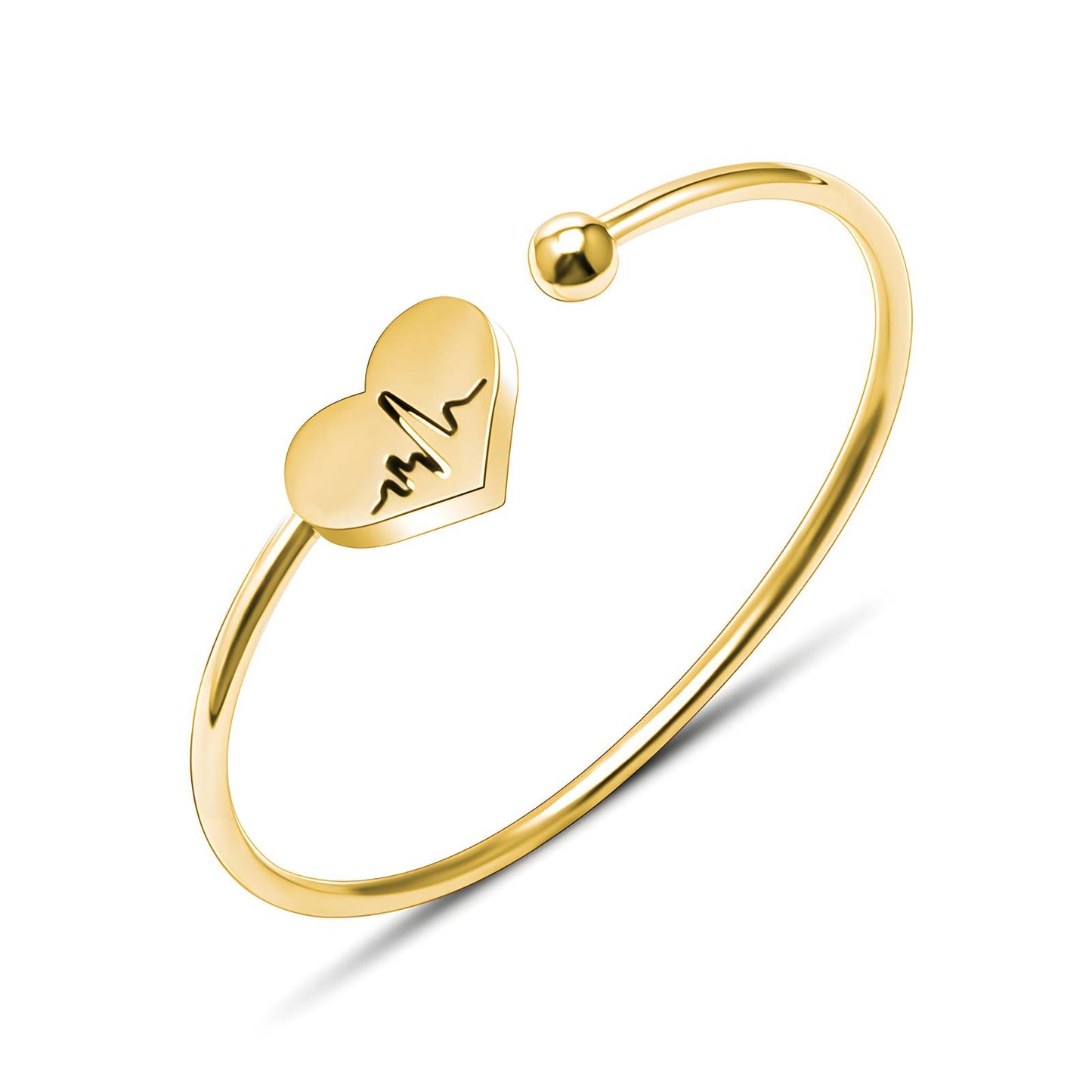 Heart Cuff Bracelet