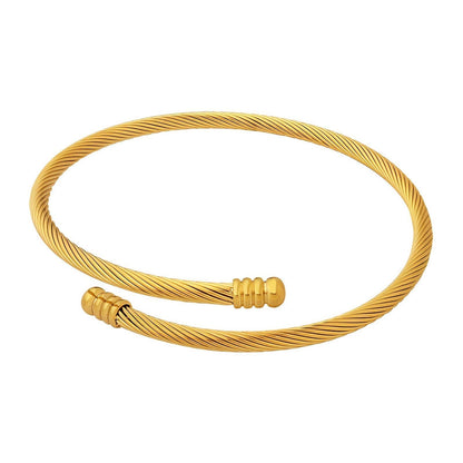 Cudd Twist Cuff Bracelet