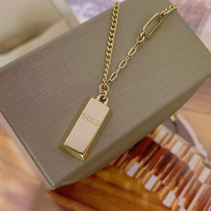 Geometric Gold Bar