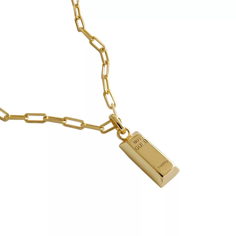 Geometric Gold Bar