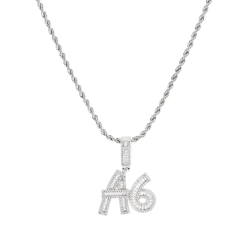 Personalized Arabic Numerals Pendant