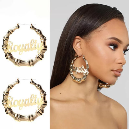 Royalty Bamboo Earrings