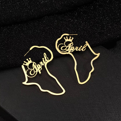 Afrikaana Custom Earrings