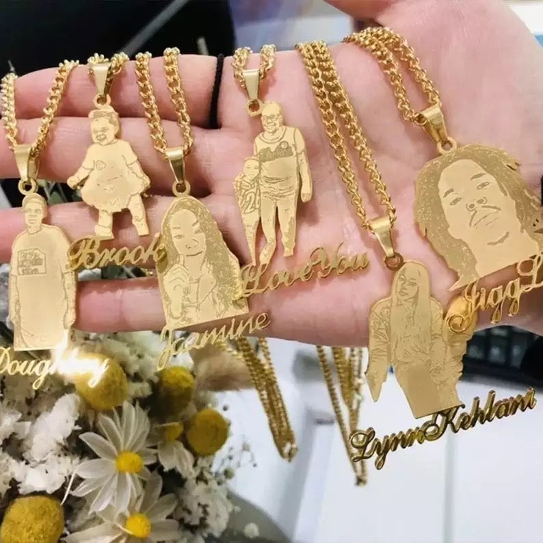 Character Pendant Necklaces